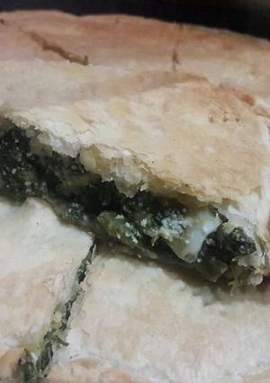 Una foto de Tarta de acelga con ricota