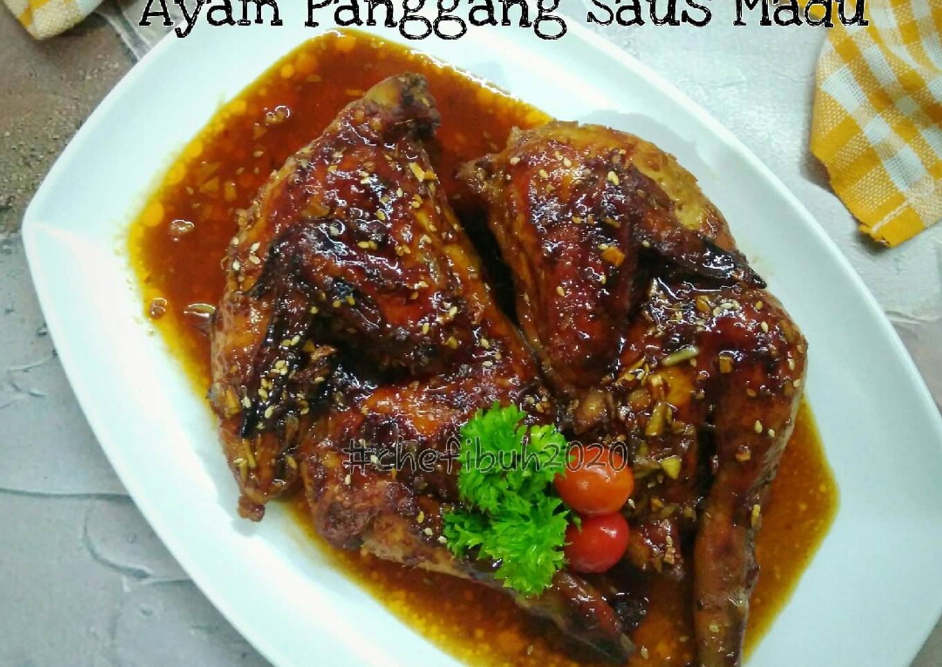 Ayam Panggang Saus Madu