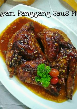 Foto resep Ayam Panggang Saus Madu