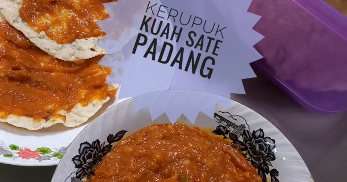 🌶Kerupuk Kuah Sate Padang🌶