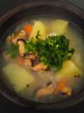 Sopa de choritos 🥘