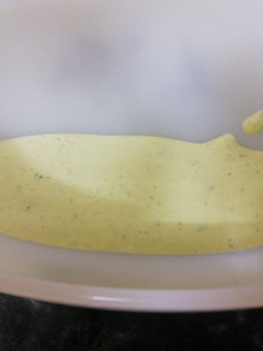 Una foto de Salsa Kebab casera blanca