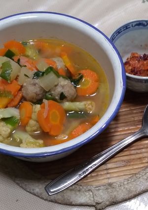Foto resep Sup Timun Suri Bakso Tuna