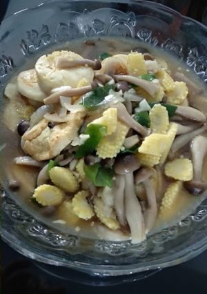 Foto resep Sapo tahu jamur
