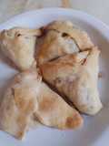 Fataier, sfijas (empanadas árabes) de cerdo