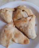 Fataier, sfijas (empanadas árabes) de cerdo