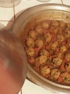 صورة لوصفة طاجين بكفتة السردين