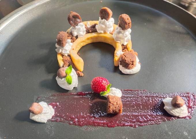 Recipe of Speedy Deconstructed chocolate cake tart