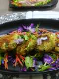 Brown rice flour patties