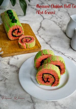 Foto resep 610.Huricane Chiffon Roll Cake