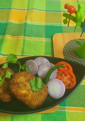 A picture of Crispy Crumb Coated Bengali Fried Fish.