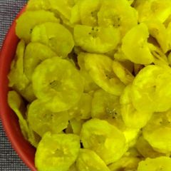 A picture of Nendran Chips (Kerala Banana Chips).