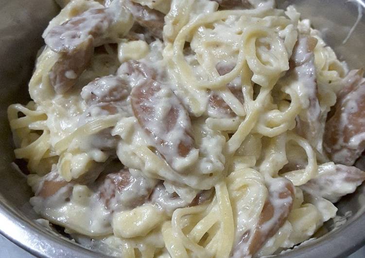Resep Fettuccine carbonara yang Sempurna
