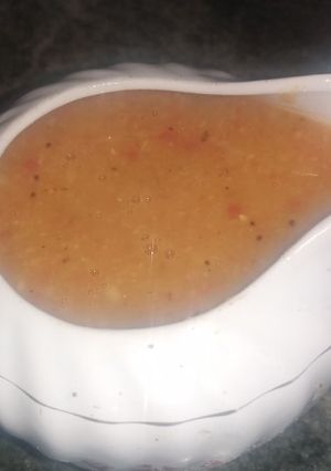 A picture of Sambhar.