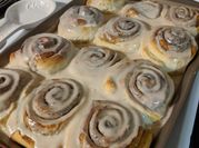 A picture of cinnamon roll