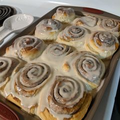 A picture of Cinnamon Rolls.