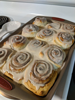 A picture of Cinnamon Rolls.