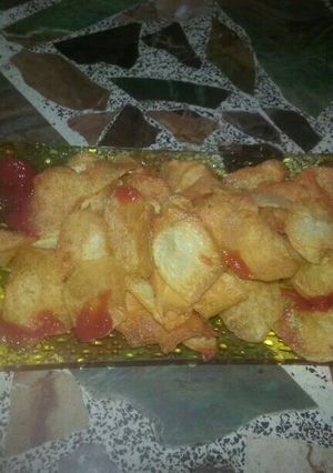 صورة لوصفة بطاطا شيبس
