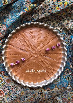 عکسی از دستور حلواى سه آرد