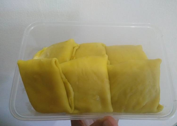 makanan Pancake Durian Jadi, Bikin Ngiler