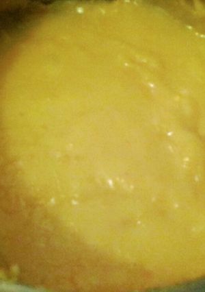 Una foto de Crema pastelera de naranja
