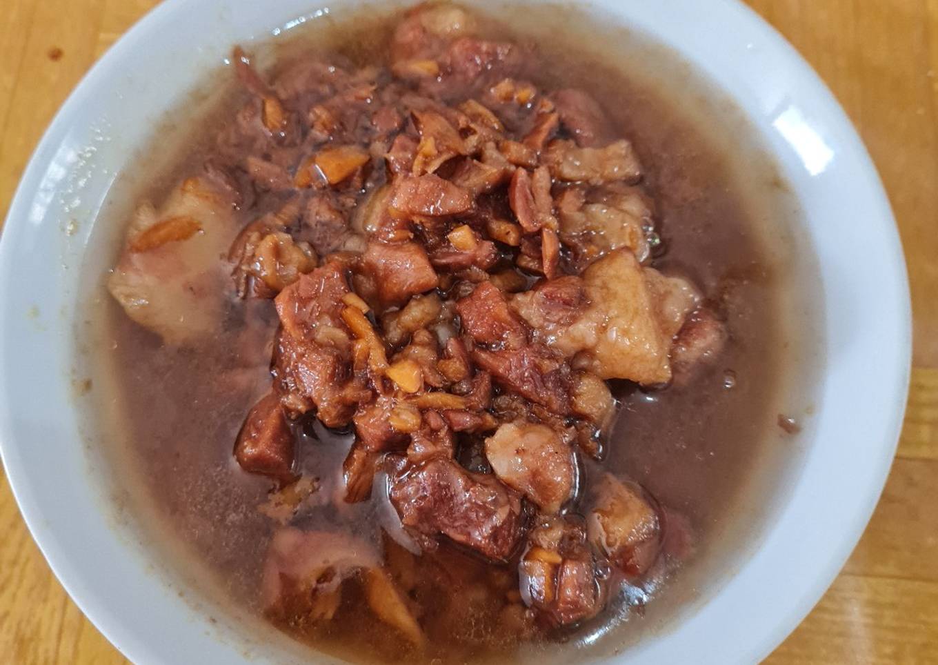 Babi kecap simple