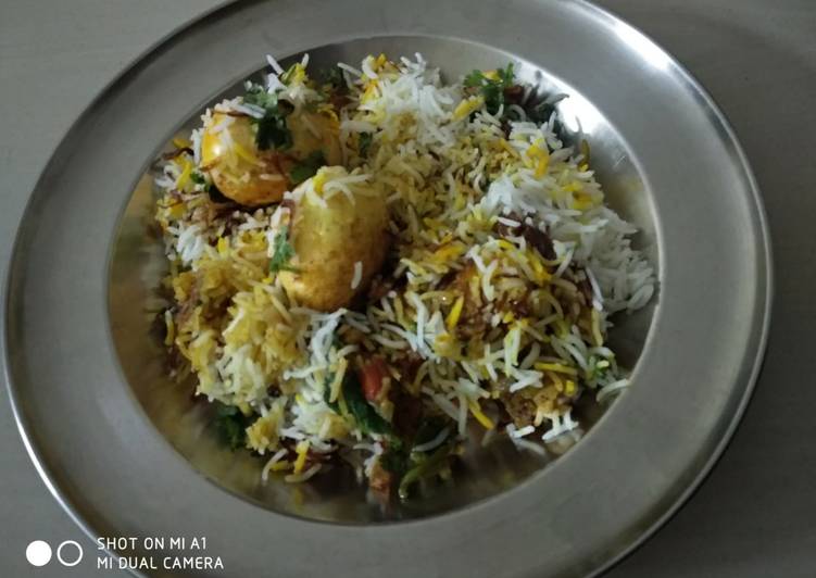 Egg biryani