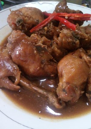 Foto resep Ayam goreng kecap mentega saus teriyaki