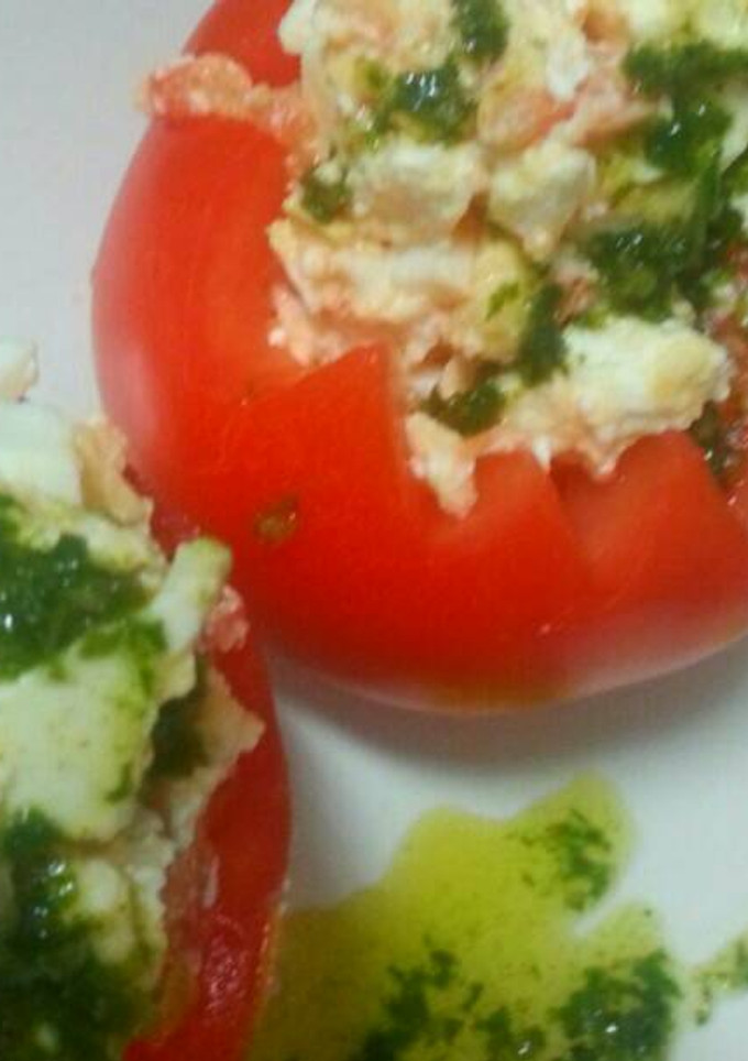 Una foto de Tomates rellenos
