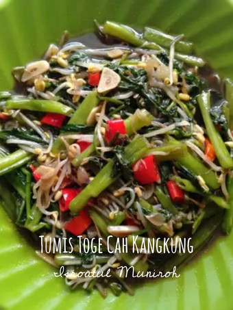 Resep Tumis Toge Cah Kangkung yang Bikin Ngiler