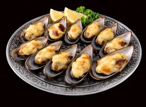 Hình của món SP.0323 - Vẹm Nướng Phô Mai.