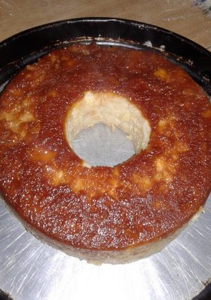 Una foto de Budín de pan súper fácil y económico