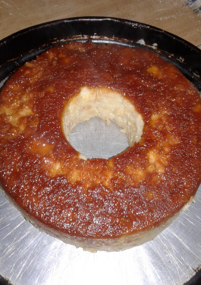 Una foto de Budín de pan súper fácil y económico