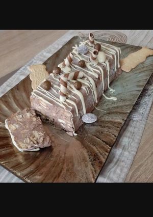 Φωτογραφία της συνταγής Μωσαϊκό super-fast🍫💖💥