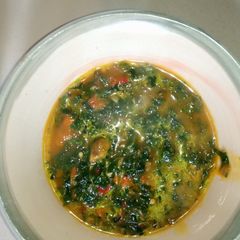 A picture of Vegetable soup.
