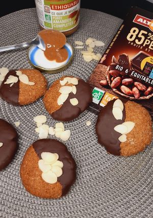 Une photo de Biscuits Amandes-Chocolat