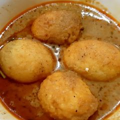 Egg curry A picture of Egg curry.