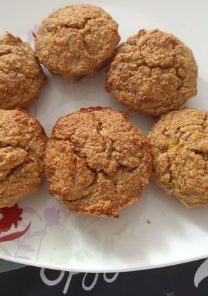 Φωτογραφία της συνταγής Muffin με μπανάνα χωρίς ζάχαρη