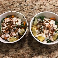 A picture of Veggie Quinoa Bowl w/ Spiced Chickpeas.