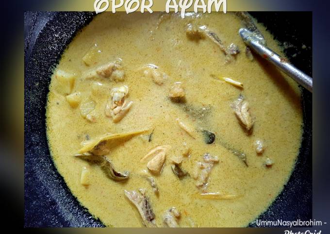 Opor ayam pedas