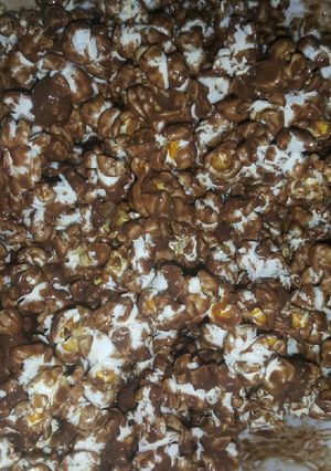 صورة لوصفة فشار بالنوتيلا 😍😋