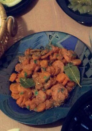 صورة لوصفة زرودية (جزر) مشرملة 😘