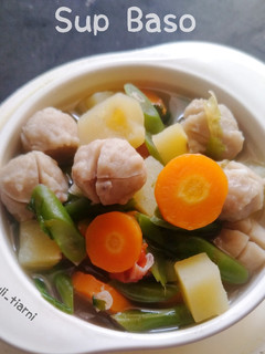 Foto resep Sop Baso