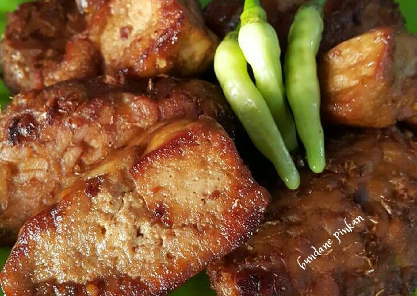 #126 Tempe tahu bacem