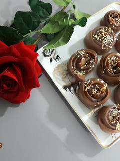 عکسی از دستور ژله رولی کاکائویی