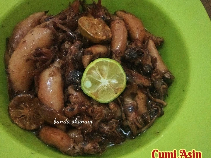 Langkah Gampang Menyiapkan Resep  Cumi Asin Asam Manis yang Lezat, Bikin Ketagihan