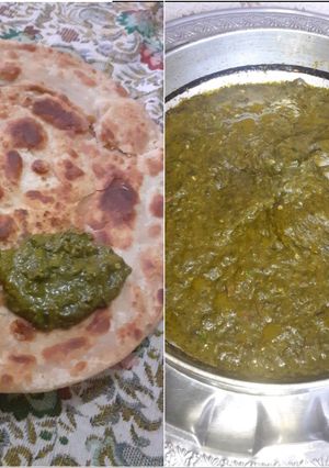 A picture of Sarson Saag~.