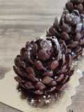 Pomme de pin au chocolat
