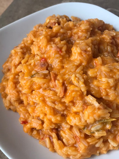 Una foto de Arroz de nevera Mambo
