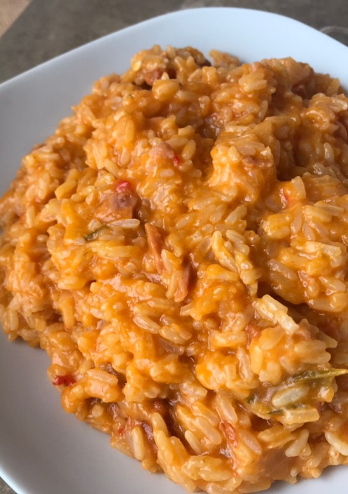Una foto de Arroz de nevera Mambo